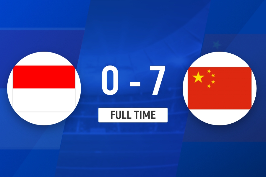 U17国足7-0横扫印尼 邝兆镭造三球赵松源帅惟浩双响 U17国足7-0横扫印尼 邝兆镭造三球赵松源帅惟浩双响