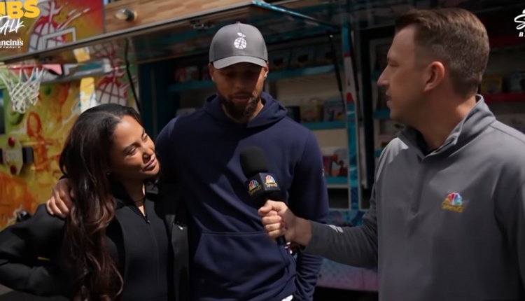 阿耶莎谈库里获得体育人道主义奖：为他感到骄傲 他如此谦逊从容